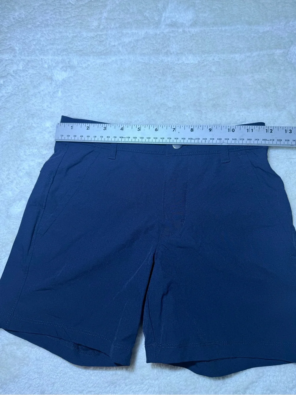 NWT-Old Navy Go-Dry Shorts Boys Navy Stretch Performance Active Athletic M (8)